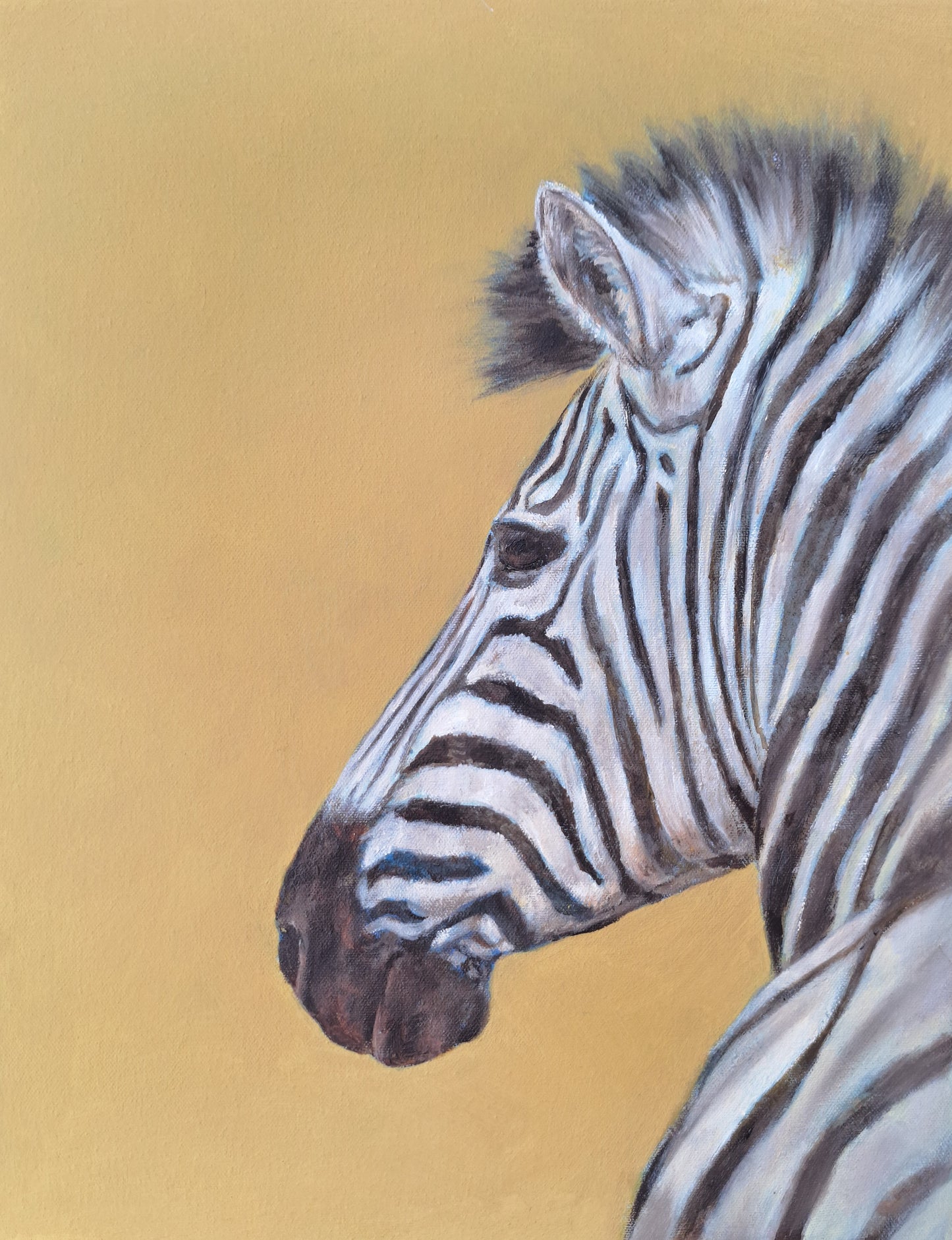 Monochrome on Ochre