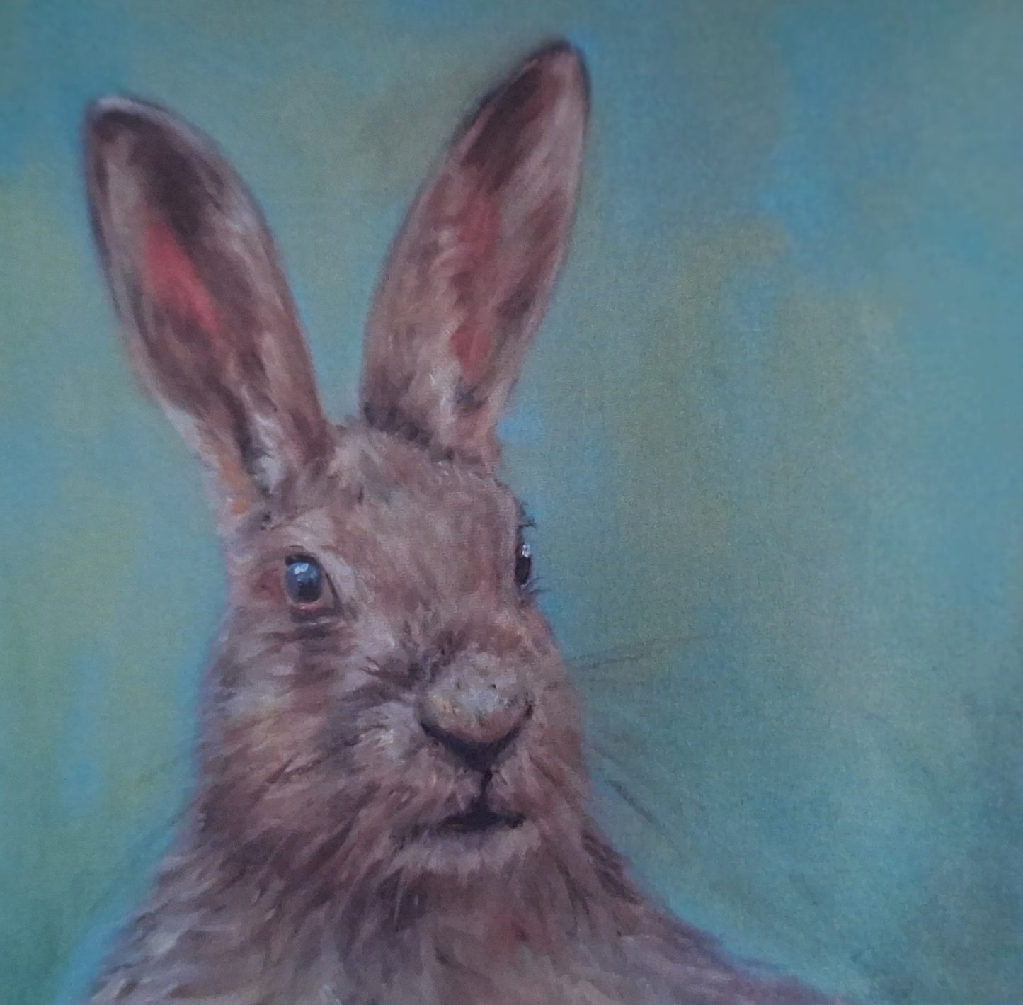 Little Hare - Fine Art Greetings Card