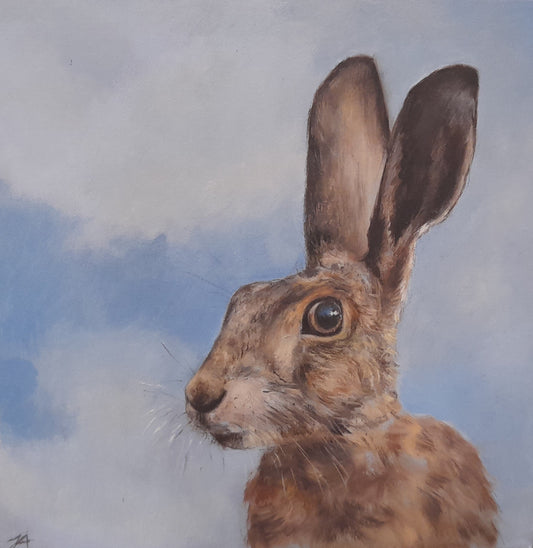 On Alert - Fine Art Greetings Card