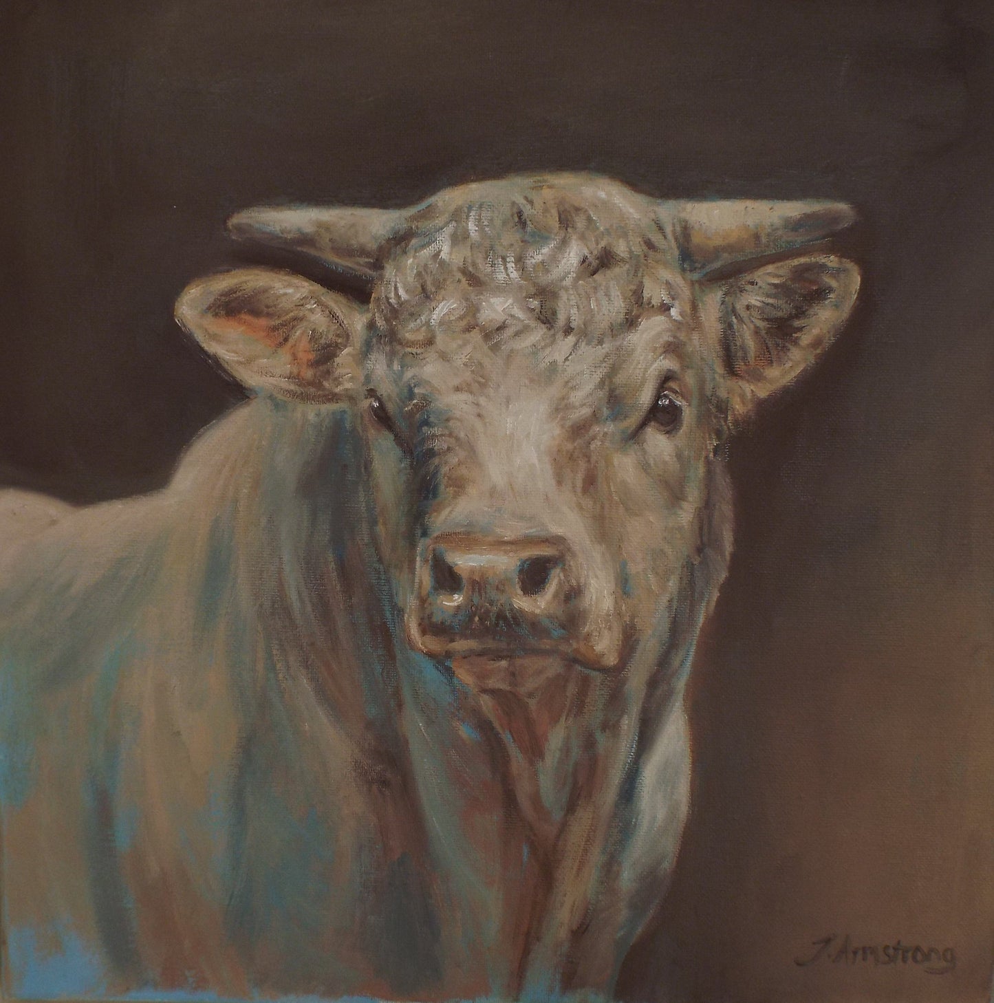 The Boss - Fine Art Greetings Card